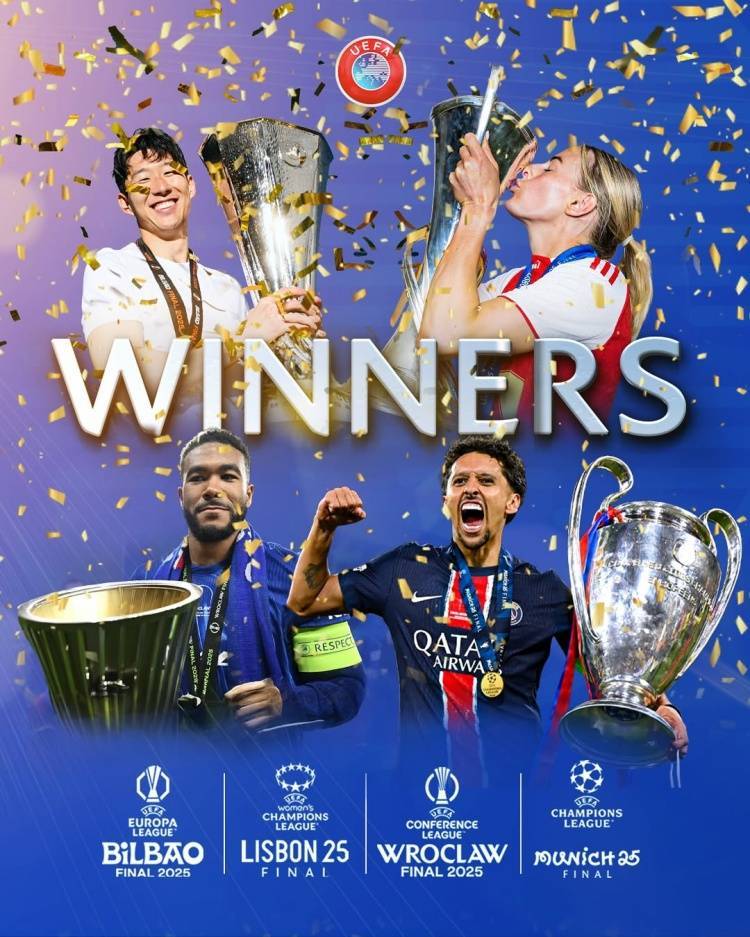 皇冠信用网怎么代理_欧足联祝贺旗下四大赛事冠军：巴黎、热刺、切尔西、阿森纳女足