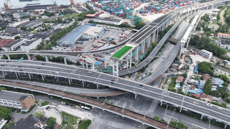 皇冠信用网出租_官宣！上海新增一条高架皇冠信用网出租，明天10时通车！限速80公里/小时，通车范围示意图来了→